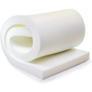 AK Trading CO. AK-Trading Upholstery High Density 4"" Height x 24"" Width x 72"" Length-Home or Commercial Use Seat Replacement Cushion-Made in USA Foam (FOAM-HD-4x24x72)