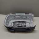 Enclosed Stainless Steel Cat Litter Box with Lid Extra Large Litter Box for Big Cats XL Metal Litter Pan Tray with High Wall Sides Enclosure, Non-Sticky, Anti-Leakage, Easy Cleaning (6"Deep Light Grey (1 Pack))