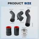 Turbo Charge Intake Pipe Kit Compatible With BMW F20 F30 F31 N20 N26 320i 328i 128i 420i 2.0 L