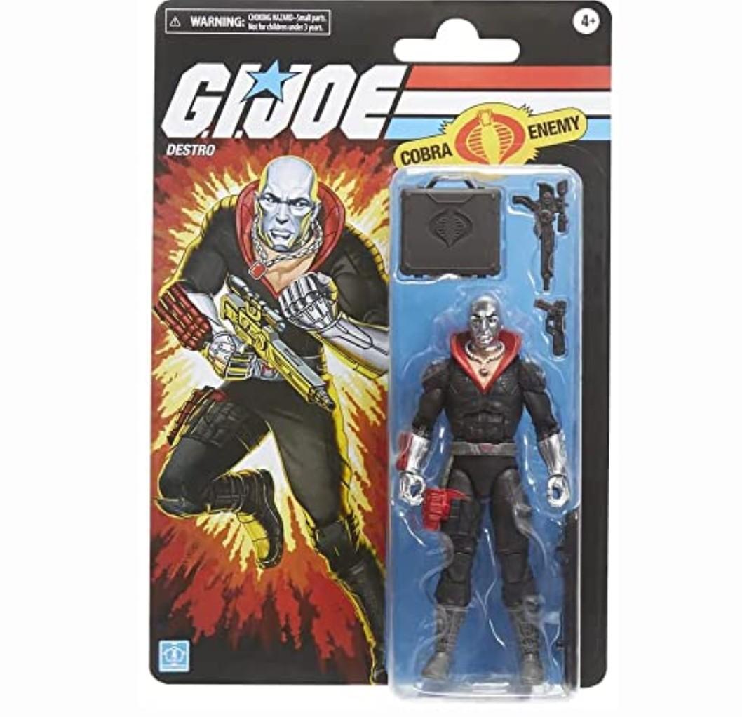 G.I. JOE Classified Retro Carded Animated Destro 6" Action Figure