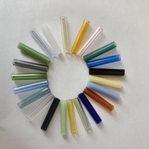 Glass Straws Reusable Shatter Resistant - Bar Drinking Swizzle Straws with Cleaning Brush, Perfect for Cocktail, Smoothies, Coffee, Juice (16 PCS Long+Short)
