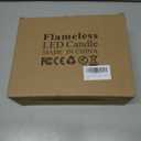 Pack of 3 Black Regular Textured LED Flameless Flickering Battery Operated Candles with Remote and Timer, Real Wax Pillar Candles for Festival Wedding Halloween Christmas Home Party Decor