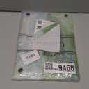 LanBaiLan Compatible for New MacBook Air 13 inch 2020 2019 2018 Release A2337 M1 A2179 A1932 Retina Display with Touch ID Plastic Leather Texture Protective Case & Keyboard Cover, Green Flower