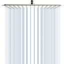 SR SUN RISE 16 Inch Extra Large Rain Shower Head Brushed Nickel 304 Stainless Steel High Pressure Rainfall Showerhead Ultra Thin Water Saving
