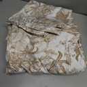 Khaki Floral Duvet Cover King Size 100% Cotton Vintage Botanical Duvet Cover Set 3 Pcs Soft Flower Bedding Set Breathable and Lightweight