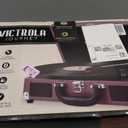 Victrola Journey Bluetooth Portable Suitcase Record Player – with Builtin Speakers, 3 Speed Vinyl Record Player, RCA Out, Headphone Jack (Magenta)