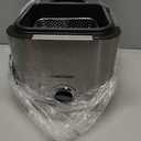 Chefman Fry Guy, The Most Compact & Convenient To Deep Fry Comfort Food, Restaurant-Style Basket With A 1.6-Quart Capacity, Easy-View Window & Adjustable Temp Control, Stainless - 1.5 Liter