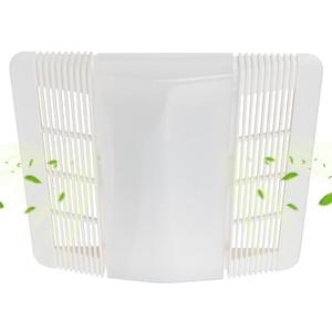 85315000 Bathroom Exhaust Fan Grille & Lens Replacement Nutone 663/669 Series Compatible | ABS Plastic, Light-Compatible, Tool-Free Vent Cover Upgrade 663N/669L/763RL/769RF