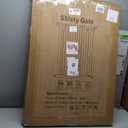 Fairy Baby 40.5" Extra Tall Baby Gate for Stairs, Fits Openings of 40.6" to 54.7" Wide, Extra Wide Dog Gate Indoor, Pressure Mounted Walk Thru Swing Auto Close Metal Puppy Barrier for Doorway, Black