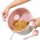 CAROTE 7QT Nonstick Stock Pot with Lid, Ceramic Casserole with Ladle, Non-toxic Kitchen Soup Pot, Big Cooking Pots PFAS and PFOA Free