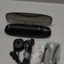 Aquasonic Black Series Ultra Whitening Toothbrush  ADA Accepted Electric Toothbrush- 8 Brush Heads & Travel Case  40,000 VPM Electric Motor & Wireless Charging - 4 Modes w Smart Timer (1 Count (Pack of 1))