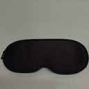 Sleep Mask for Men Women - 100% Blackout Eye Masks for Sleep - 3D Soft Sleeping Mask for Side Sleepers - Zero Pressure Lash Extensions Eye Cover Shade for Airplane Travel Essentials, Black