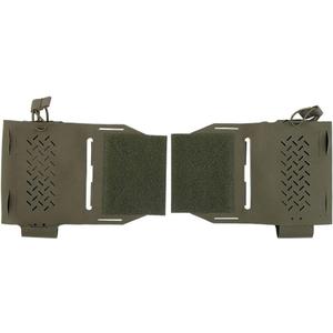 Tactical Expander Wing Pouch Set,Military Radio Holder 5.56 Mag Pouch Hunting Vest Accessories Chest Rig Side Bag (Ranger Green)
