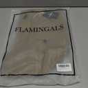 Flamingals Straight Leg Pants for Women Mid Rise Casual Front Patch Pocket Design Solid Seam Pants