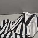 Morph Kids Black And White Striped Suit Costume Halloween Costume For Boys Halloween Costume (X-Large)
