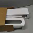 Floating Shelves for Wall, Premium Bamboo Wood, Fully Assembled - Nursery Book Shelves, Nursery Decor, Book Shelf for Kids Rooms, Set of 3 White