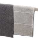 TocTen Bath Towel Rack - Square Base Thicken SUS304 Stainless Steel Towel Bar for Bathroom, Bathroom Accessories Towel Rod Heavy Duty Wall Mounted Towel Holder. (Brushed Nickel, 24)