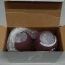 Qinyoung 2 Pcs Football Table Centerpiece Football Vases Decor Cute Rugby Flower Vases Planter Pot Rugby Utensil Holder Pencil Cup for Home Table Decor Sport Theme Party Supplies Gifts