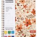 2026 Planner, Weekly and Monthly Calendar Academic Planner, Jan 2026 - Dec 2026, Planning Agenda Book for Desk Accessories and School Supplies - A5 (6.3'' x 8.5'') Pack of 5