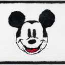 Jay Franco Disney Mickey Mouse Kids Bath Rug - Soft, Non-Slip, Machine Washable, White Bathroom Mat 20 x 30