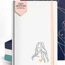 RYVE Daily Gratitude Journal for Women  6-Month Guided Positivity & Wellness Journal with Prompts, Affirmations, Mindfulness, for Self-Reflection & Manifestation