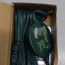 Meonum 1/2 inch Plug Extension Cord for Christmas Tree Lights, Foot Switch with 9 Light Modes Remote, Dimmable, Timer, 15 ft Power Cord Push Button Compatible with TS-8W29V TS-13W29V to TS-48W29V