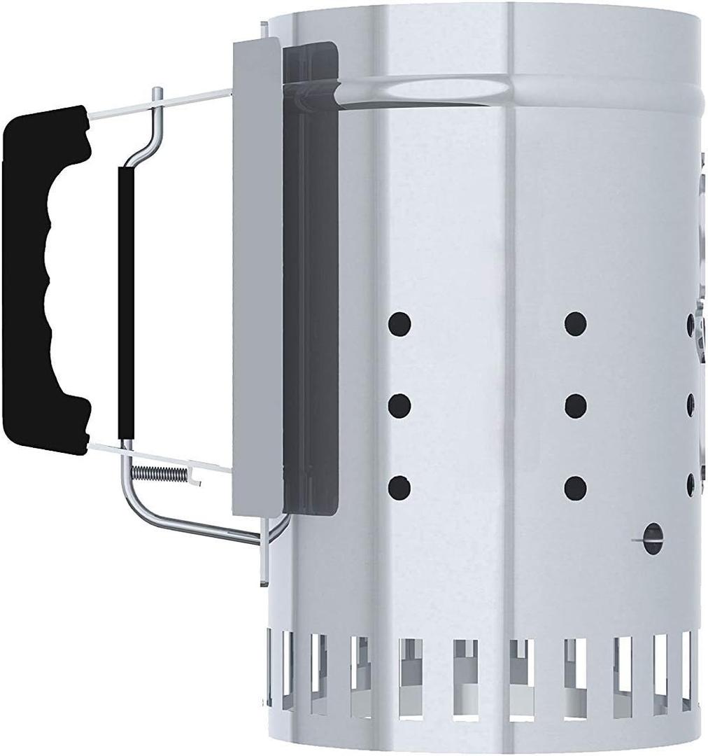 Char-Griller 19586 Charcoal Chimney Starter, Stainless