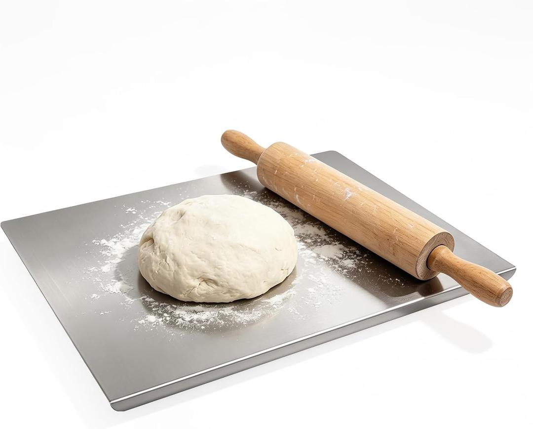 50*40cm/19.7*15.8inches L-Shaped Counter Cutting Board with Lip for Kitchen