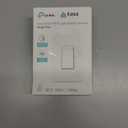 Kasa Smart Dimmer Switch HS220, Single Pole, Needs Neutral Wire, 2.4GHz Wi-Fi Light Switch Works with Alexa and Google Home, UL Certified, No Hub Required, 1 Pack (White, Alexa Compatible)