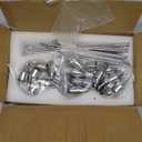 27 Pack Silver Candles Holder, 9 Sets Metal Taper Candlestick Holders Fit 0.75 Inch Thick Pillar Candles, Vintage Modern Candle Sticks Centerpiece Decor for Wedding Home Dinning Anniversary