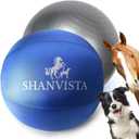 Herding Ball for Dogs 25" - Heavy Duty Herding Ball for Australian Shepherds & Border Collies - Durable Training Toy for Medium/Large Breeds - Outdoor & Backyard Play (Blue)