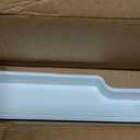 Smart Choice 240337901 Middle Shelf Refrigerator Door Bin White, Impact Resistant Freezer Replacement Compatible with Frigidaire 240337904 240337905, Fits Select Frigidaire & Kenmore Models