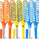 36 Pack 5. 7" Students Scissors Bulk with Cover for Classroom, Safety Blunt Tip Student Scissors Comfort Grip, Assorted Colors Kids Craft Tools for Cutting Paper Craft Art Supplies