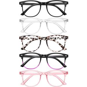Reading Glasses for Women Blue Light Blocking Glasses Filter UV Square Readers Glasses for Men and Women +2.00