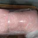 Baby Play Mat for Floor,Tummy Time Area Rug 59x59 Playpen Muscle Mat Pink