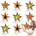 18 Pack Large Star Centerpieces for Movie Night Party Decorations 11 3D Movie Night Supplies Star Shaped Decoration Table Sign for Red Carpet Film Show Theme Birthday Party Tabletop Decor Favors