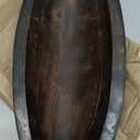 Samhita Mango Wood Decorative Bowl Home Decor Home Decorative Centerpiece Farmhouse Country, Restaurant, Caf (14" x 6" x 2.3")