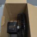 Heat Powered Wood Stove Fan with Safety Guard | Non Electric Heat Activated Fan for Wood Burning Stove/Log Burner | Thermoelectric Fireplace Fan | Stove Accecories