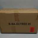 Set of 2 Pathway Christmas Tree Urn Filler, Lighted Artificial Mini Xmas Trees with Lights, Outdoor Christmas Decorations for Porch, Driveway, Yard (9 Pine Cones)