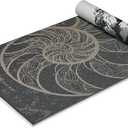 Gaiam Yoga Mat - Premium Print Reversible Extra Thick Non Slip Exercise & Fitness Mat for All Types of Yoga, Pilates & Floor Workouts