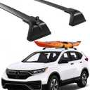 Roof Rack Cross Bars for 2012-2022 Honda CRV CR-V with Naked Roof, Heavy Duty Aluminum Cargo Crossbars with Metal Lock, Low Wind Noise, 265 LBS Load Capacity for Kayak Bike Cargo Box