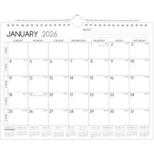 2025-2027 Wall Calendar – Use Now to Jun 2027, 8.5 x 11 In, 24-Month Calendar 2025-2027, Small Monthly Calendar 2026 Vertical, Ruled Blocks, Thick Paper, Holidays, To-Do ＆ Notes