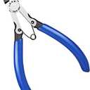 IGAN-330 Flush Cutters, Precision Wire Cutter, Flush Pliers, Wire Snips, Electrical Cutters, Sprue, Side & Small Wire Nippers, Diagonal Cut Snips, Ideal for Electronics & Precision Cutting Needs