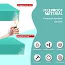 Sound Proof Foam Panels for Walls1" X 12" X 12" Acoustic Foam Panels Insulation Studio Soundproofing Fire Resistant Noise Absorbing for Studio, Office, Home Blue(DK-L 12" X 12" X 1", 48PACK)