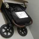 Baby Jogger City Mini GT3 All Terrain Baby Stroller with Forever Air Rubber Tires, All Wheel Suspension, Lightweight Stroller with Magnetic Buckle, No-Rethread Harness, and Foot Brake, Frosted Ivory