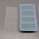 Silicone Freezer Tray for Sauce Cube: GGOW Silicone Freezing Tray for Broth Soup Storage - Freeze 250mL 125mL Souped Portion (Aqua)