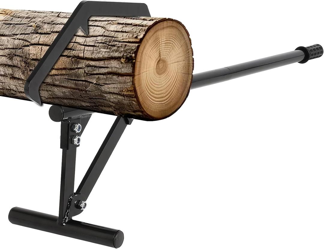 GCCSJ 50.8" Timberjack Log Roller Lifter, Adjustable Log Roller Cant Hook