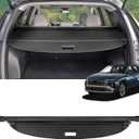 Cargo Cover for Hyundai Tucson 2026 2025-2022 Accessories Retractable Trunk Cover Security Shielding Shade Cargo Luggage Cover Trunk Privacy Protection (Carbon Fiber Texture)