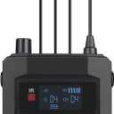 Phenyx Pro PTM-11/PTM-22 Mono Wireless in Ear Monitor System Bodypack Receiver, Performance with Adjustable Frequencies