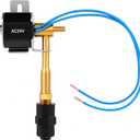 Lounsweer Mental Ac Solenoid Valve Assembly Kit Humidifier Solenoid Valve Assembly Kit Compatible with 50041883-002 Brass Body 2 Ports Threaded Inlet HVAC Controls